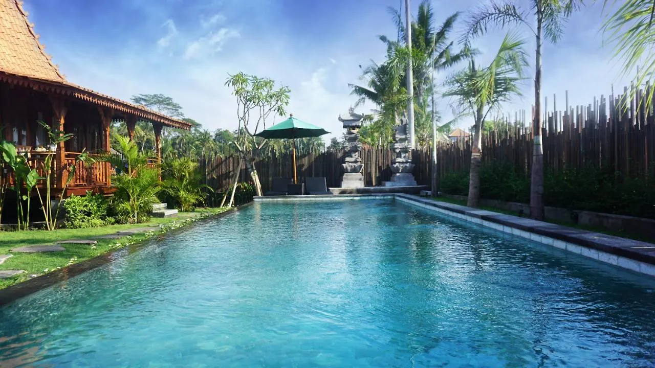 Romantic Deluxe 0Ne-Bedroom Wooden Villa 3 Ubud Endonezya