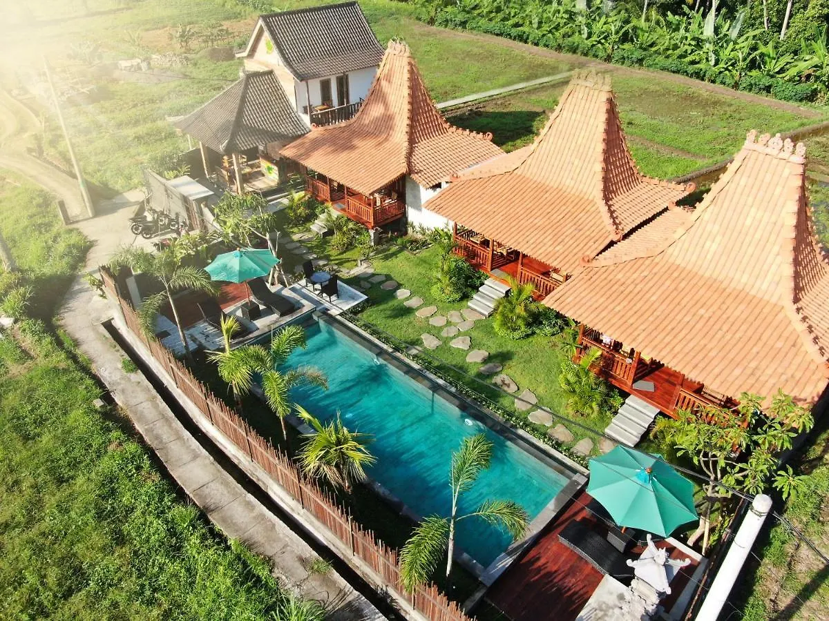 Romantic Deluxe 0Ne-Bedroom Wooden Villa 3 Ubud Oda ve Kahvaltı