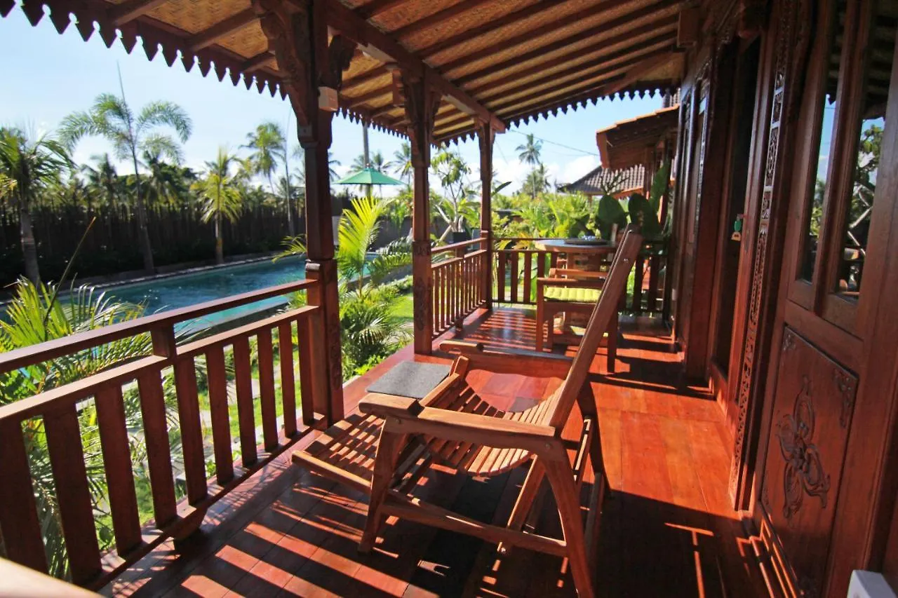 Oda ve Kahvaltı Romantic Deluxe 0Ne-Bedroom Wooden Villa 3 Ubud